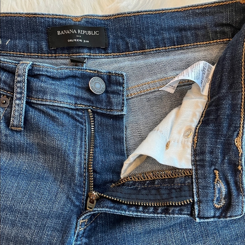 Banana Republic Girlfriend Jeans Petite 25/0 - Picture 6 of 12